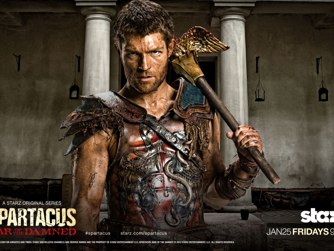 Spartacus Season 3 for 1152 x 864 resolution