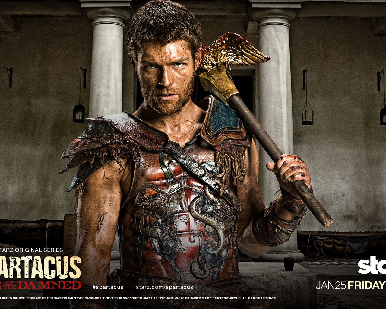 Spartacus Season 3 for 1280 x 1024 resolution