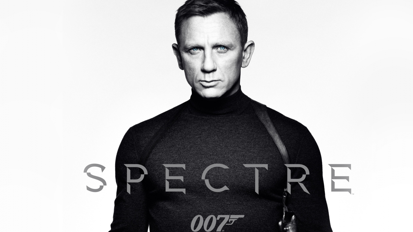 Spectre James Bond 007 for 1366 x 768 HDTV resolution