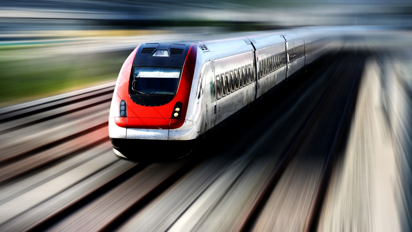 Speed Train for 1366 x 768 HDTV resolution