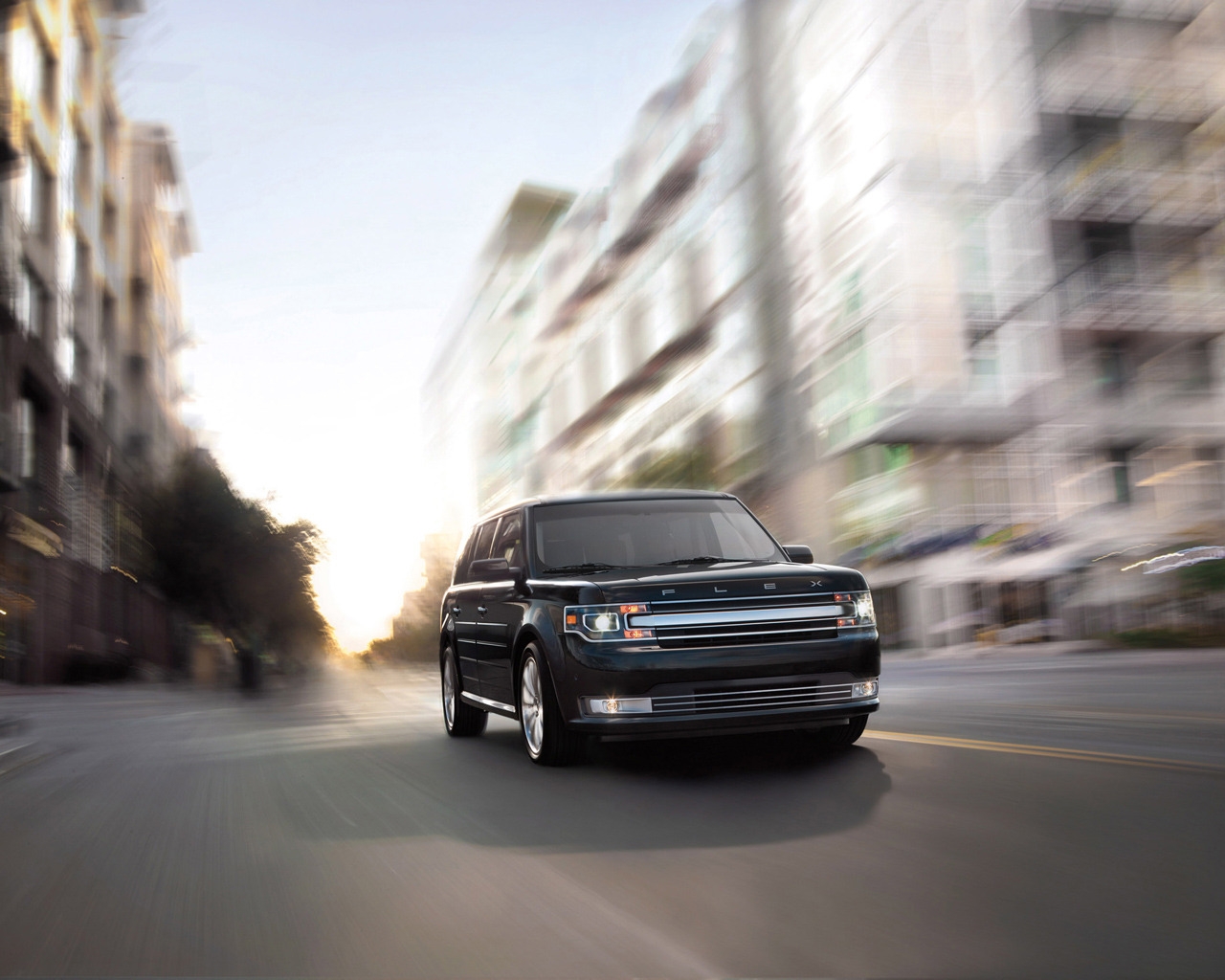 Speed with Ford Flex Model 2013 for 1280 x 1024 resolution