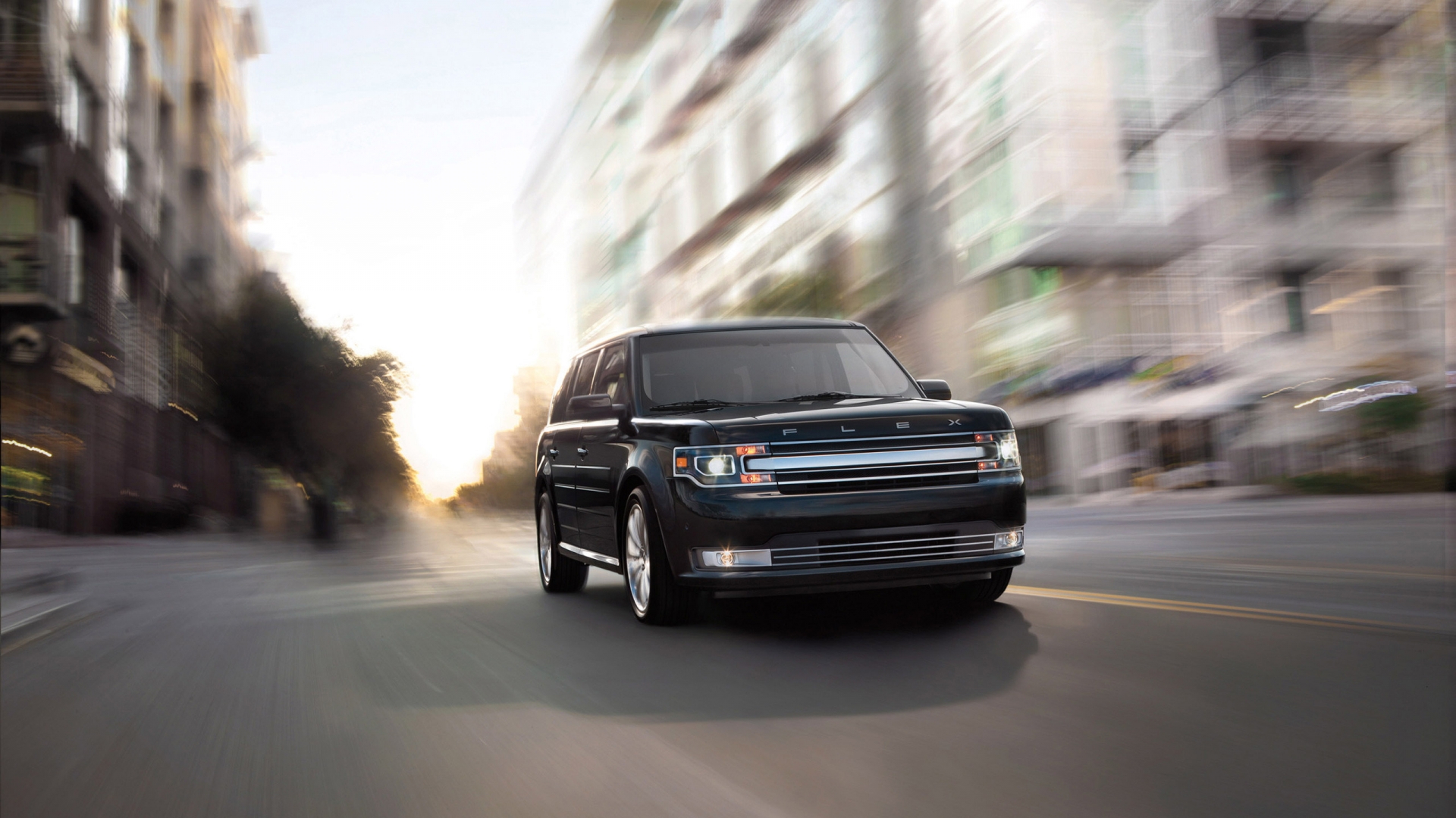 Speed with Ford Flex Model 2013 for 1920 x 1080 HDTV 1080p resolution