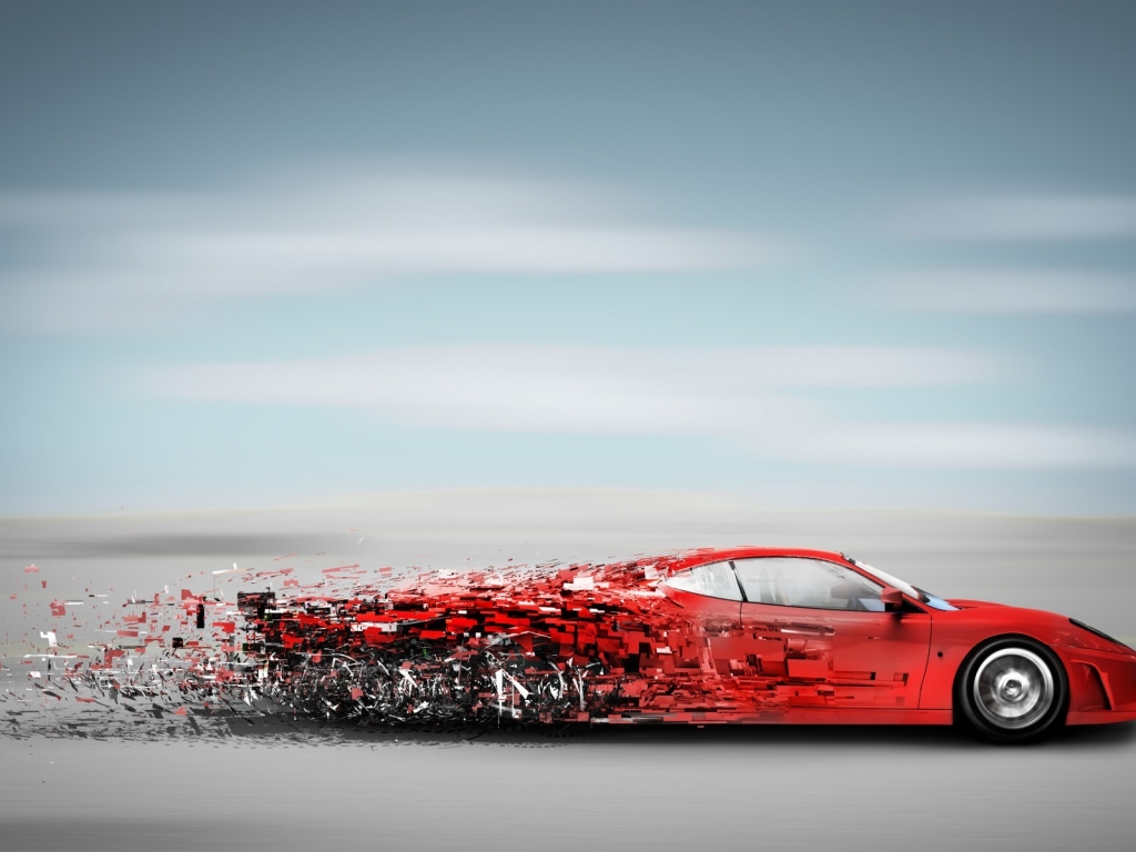 Speedy Car for 1024 x 768 resolution