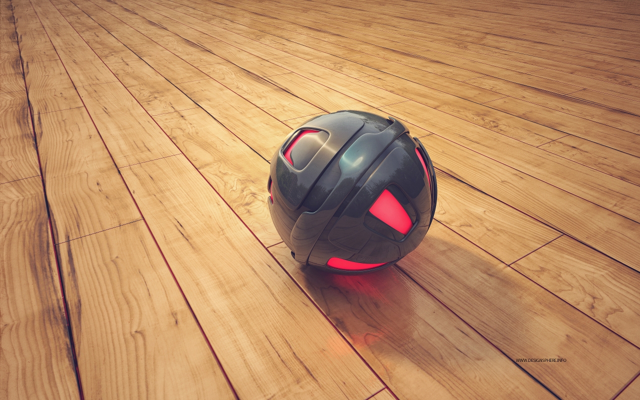 Sphere for 1280 x 800 widescreen resolution