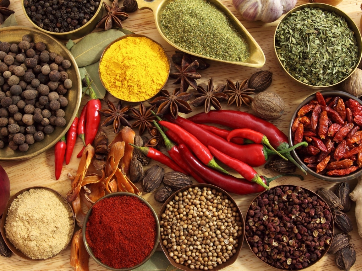 Spices Poster for 1152 x 864 resolution
