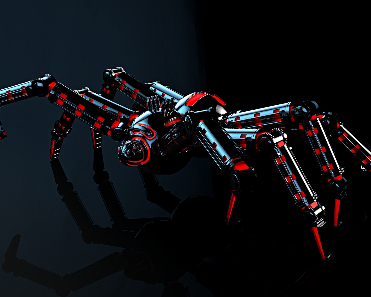 Spider Robot for 1280 x 1024 resolution