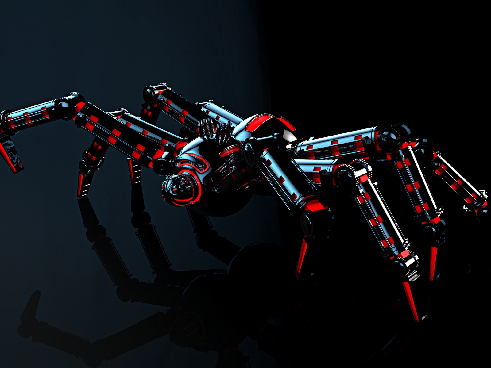 Spider Robot for 1600 x 1200 resolution