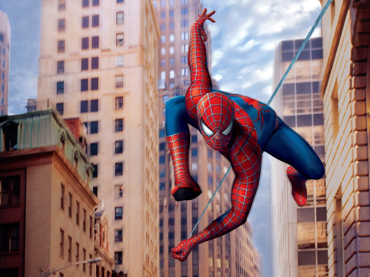 Spiderman Cartoon for 1280 x 960 resolution
