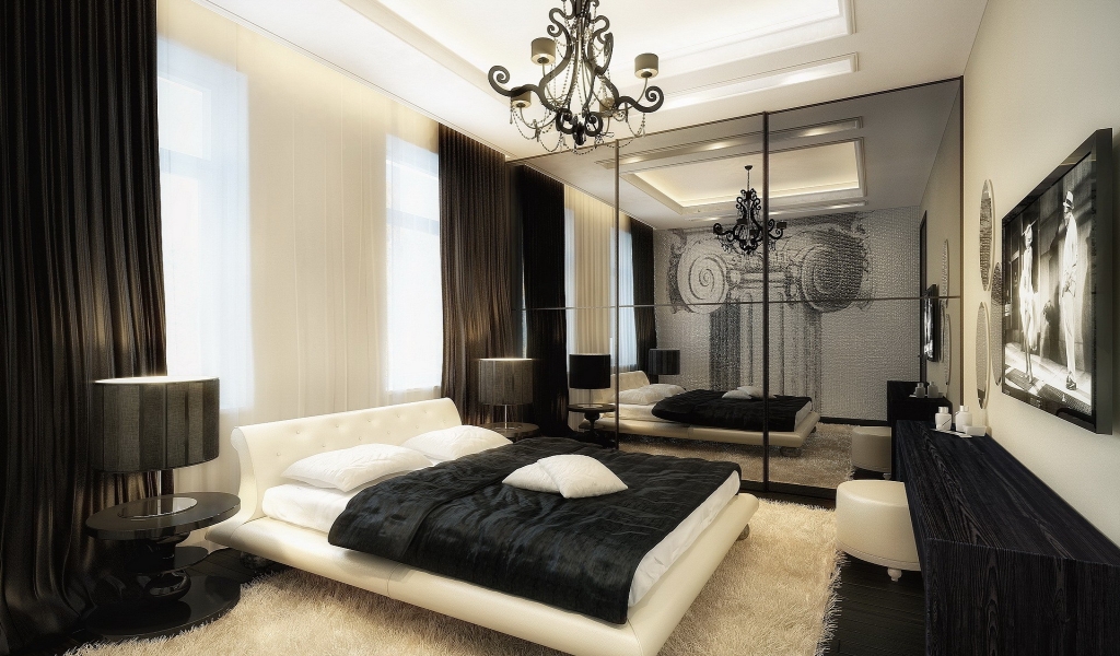 Splendid Bedroom Design for 1024 x 600 widescreen resolution
