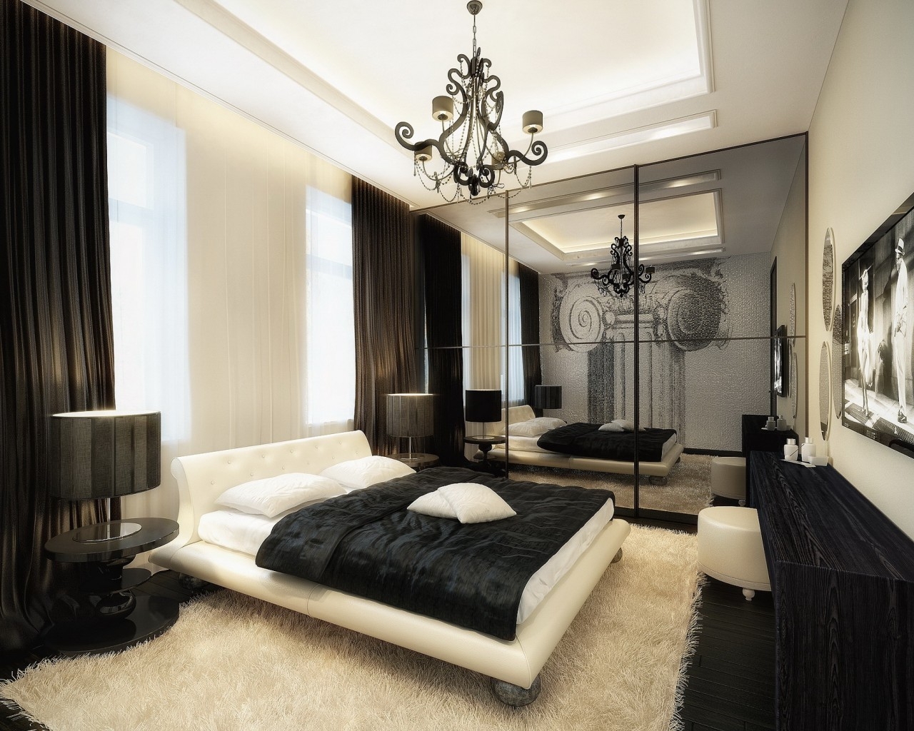Splendid Bedroom Design for 1280 x 1024 resolution