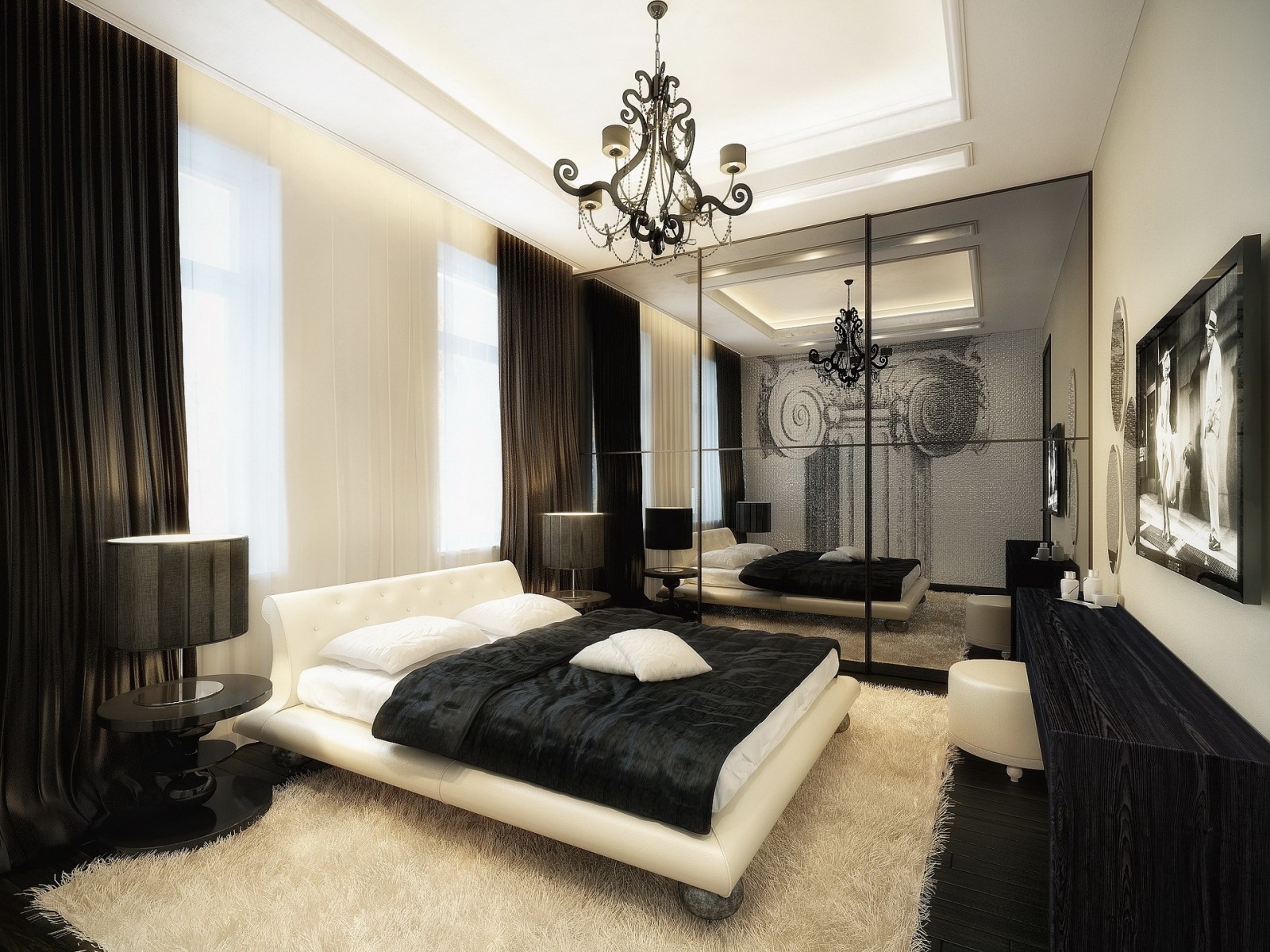 Splendid Bedroom Design for 1600 x 1200 resolution