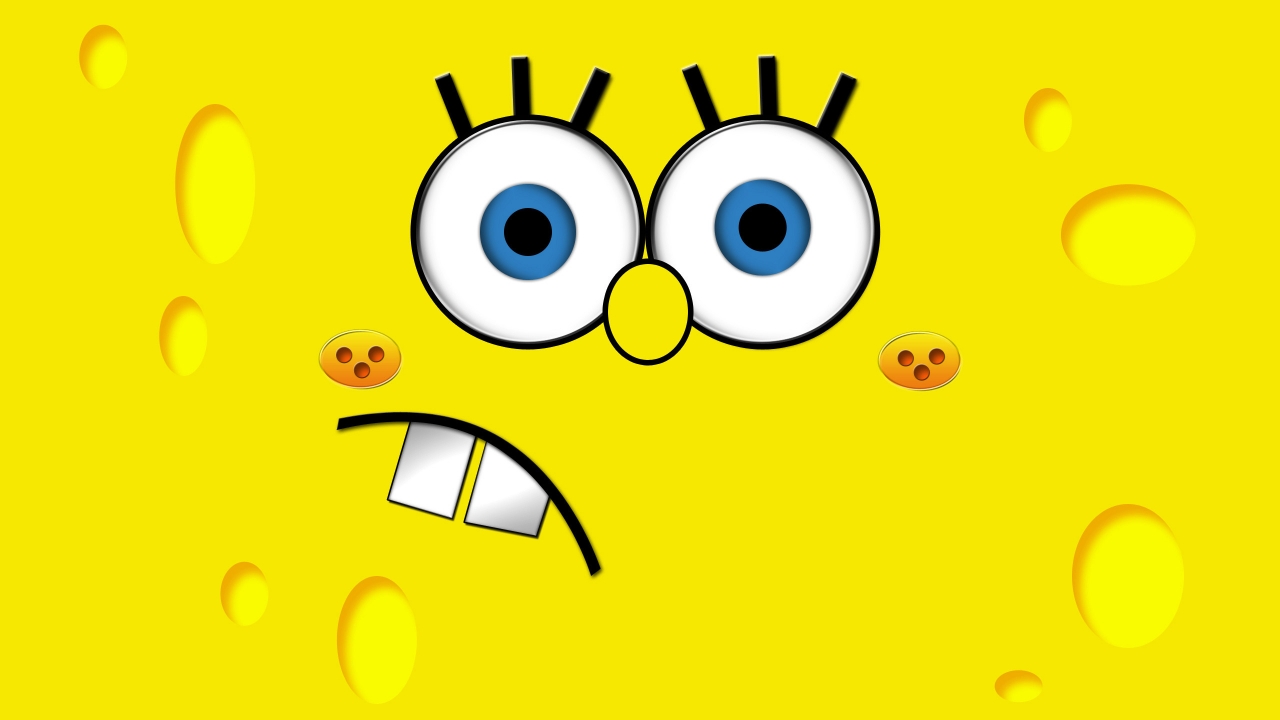 SpongeBob for 1280 x 720 HDTV 720p resolution