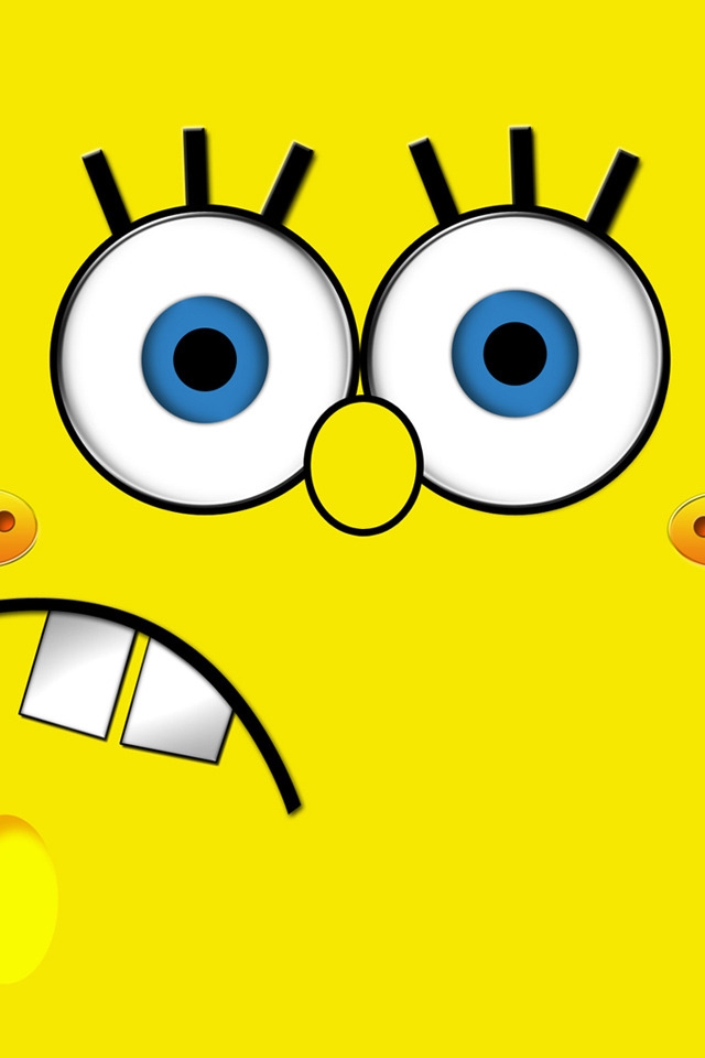 SpongeBob for 640 x 960 iPhone 4 resolution
