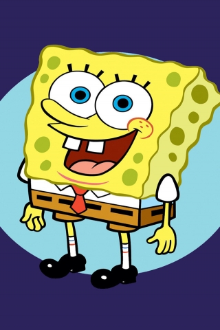 SpongeBob SquarePants for 320 x 480 iPhone resolution