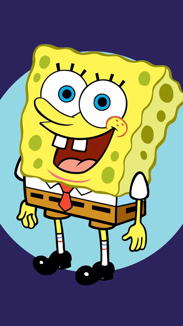 SpongeBob SquarePants for 640 x 1136 iPhone 5 resolution
