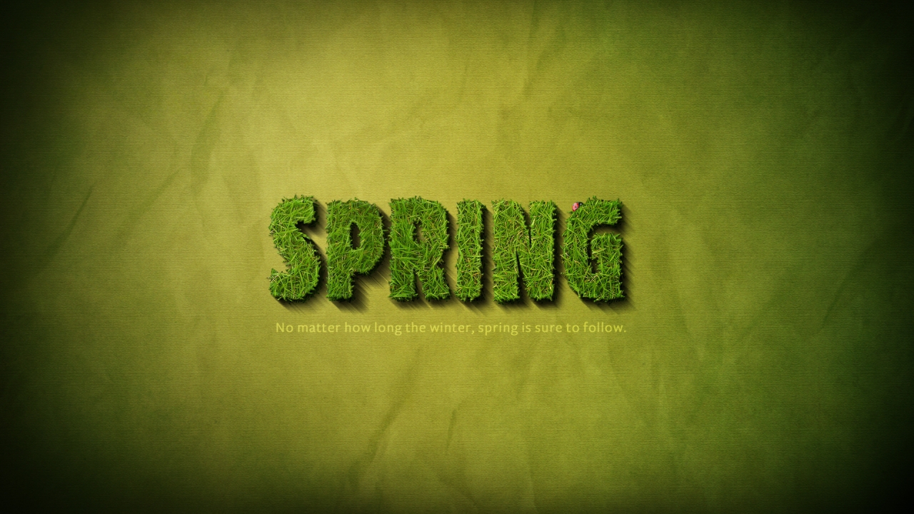 Spring Time Background for 1280 x 720 HDTV 720p resolution