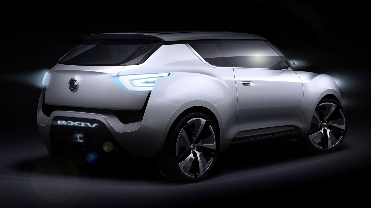 SsangYong e-XIV Rear Concept for 1280 x 720 HDTV 720p resolution