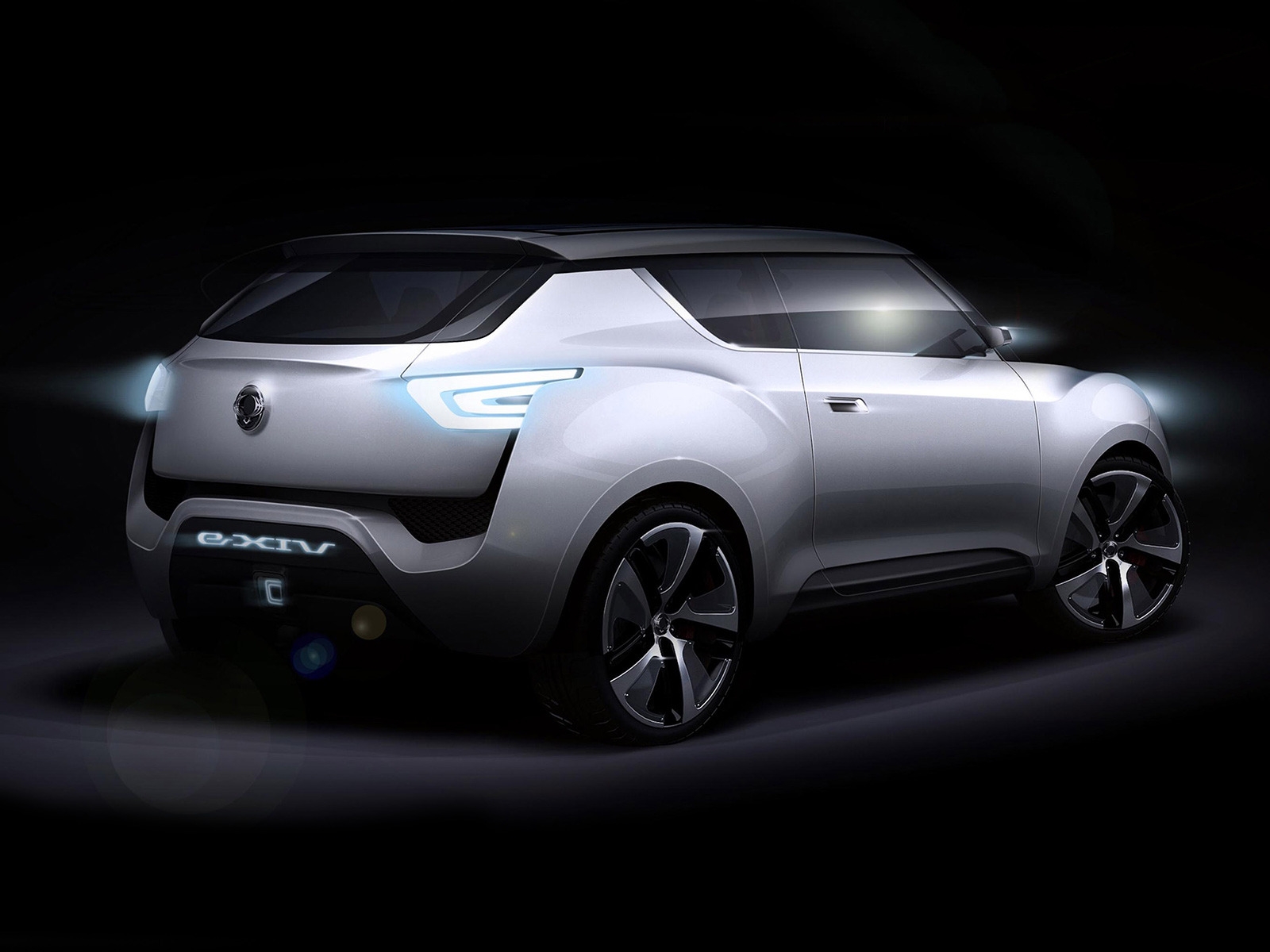 SsangYong e-XIV Rear Concept for 1600 x 1200 resolution