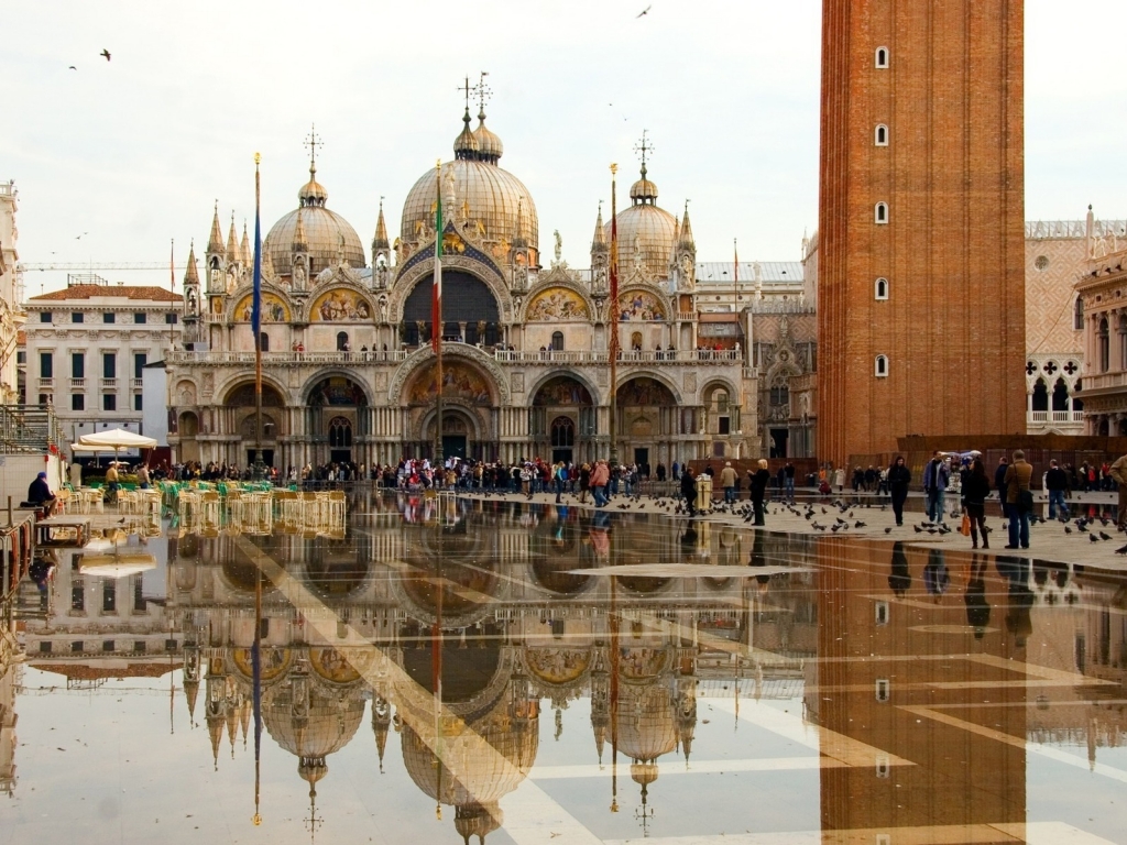 St. Mark Basilica Venice for 1024 x 768 resolution