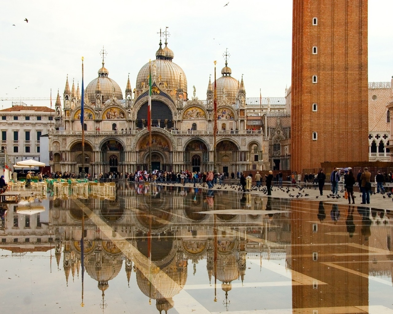 St. Mark Basilica Venice for 1280 x 1024 resolution
