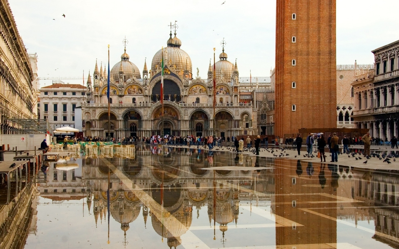 St. Mark Basilica Venice for 1280 x 800 widescreen resolution