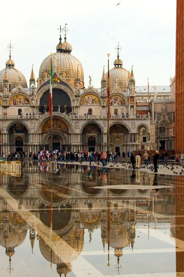 St. Mark Basilica Venice for 640 x 960 iPhone 4 resolution