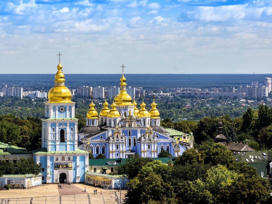 St Michael Cathedral Kiev for 1152 x 864 resolution