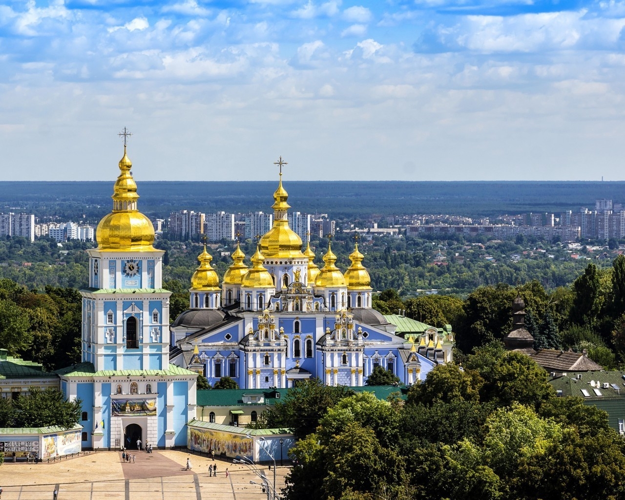St Michael Cathedral Kiev for 1280 x 1024 resolution