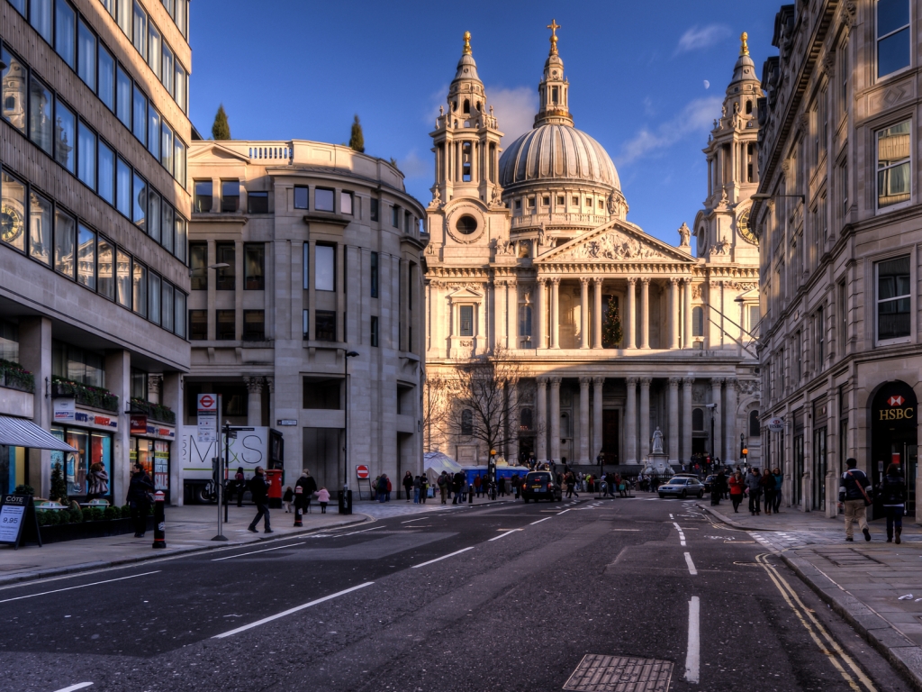 St Pauls Cathedral London for 1024 x 768 resolution