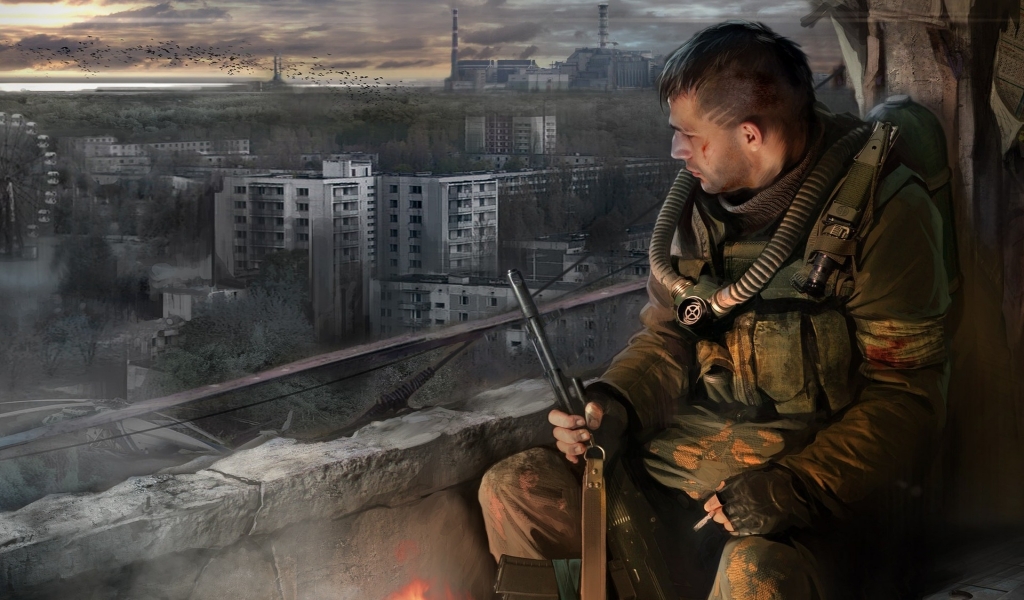 STALKER Call of Pripyat for 1024 x 600 widescreen resolution