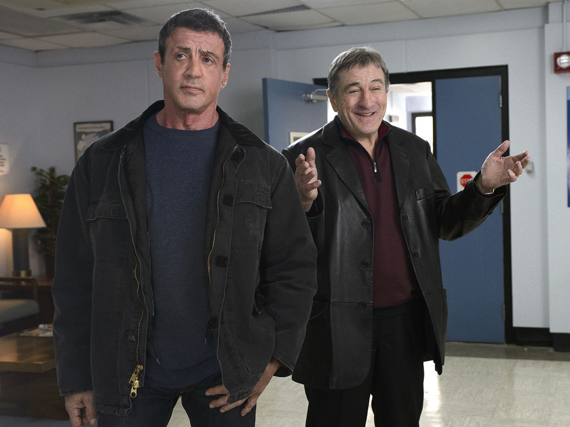 Stallone and Niro in Grudge Match for 1152 x 864 resolution