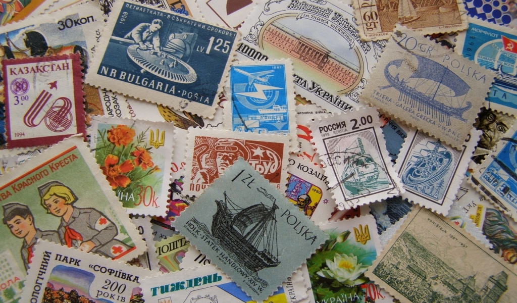 Stamps Collection for 1024 x 600 widescreen resolution