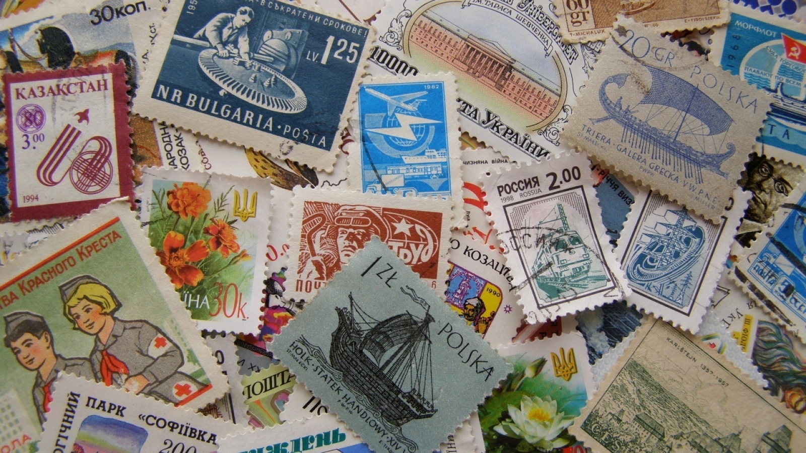 Stamps Collection for 1600 x 900 HDTV resolution