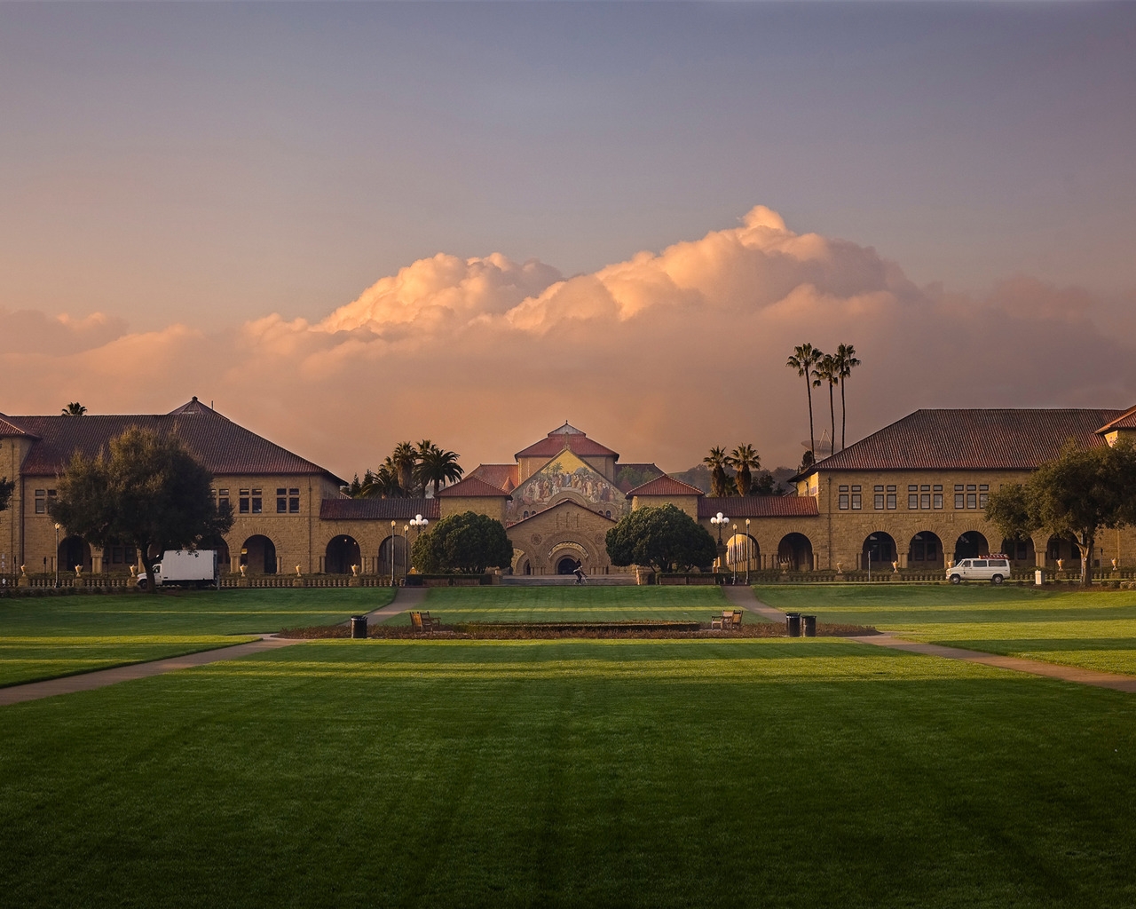 Stanford at Sunrise for 1280 x 1024 resolution