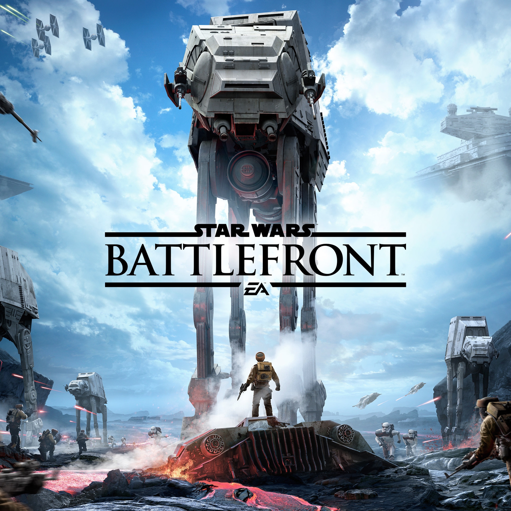 Star Wars Battlefront Poster for 2048 x 2048 New iPad resolution