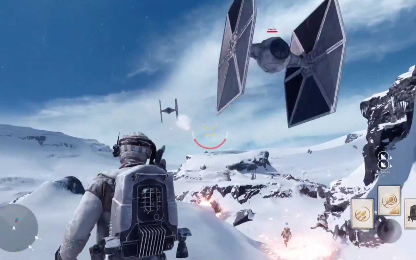 Star Wars Battlefront Scene for 1440 x 900 widescreen resolution