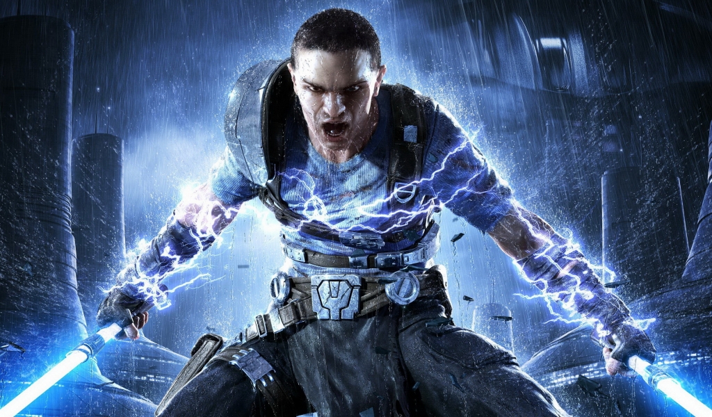 Star Wars Force Unleashed for 1024 x 600 widescreen resolution