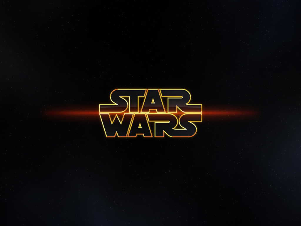Star Wars Logo for 1024 x 768 resolution