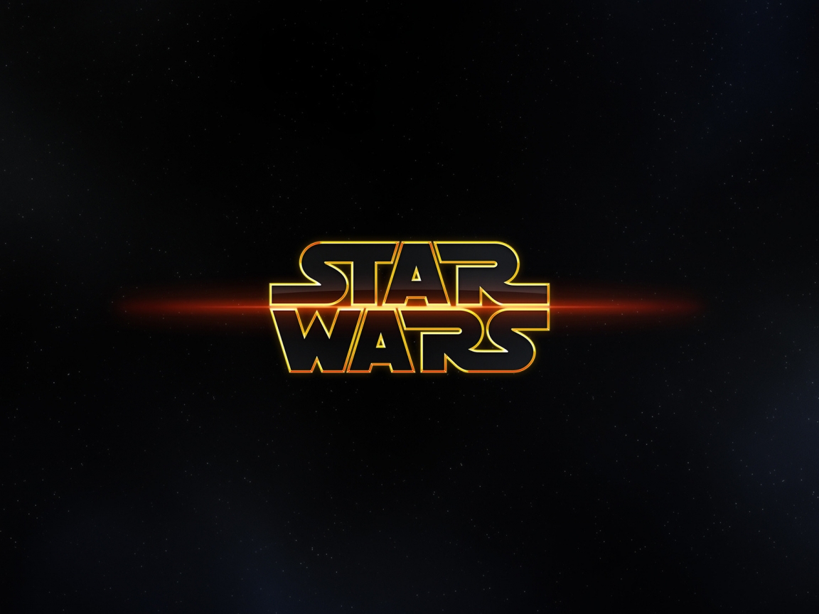 Star Wars Logo for 1152 x 864 resolution