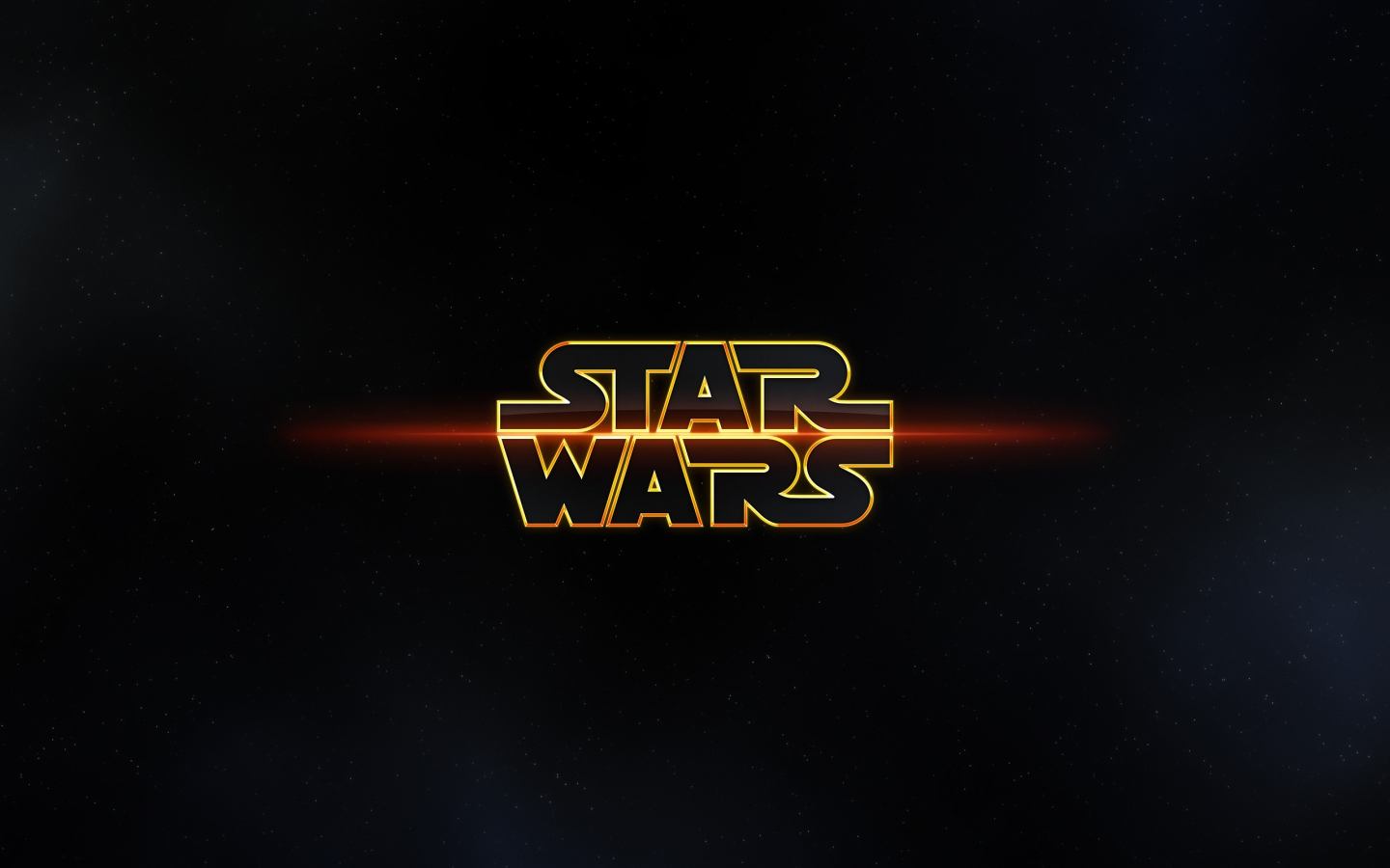 Star Wars Logo for 1440 x 900 widescreen resolution