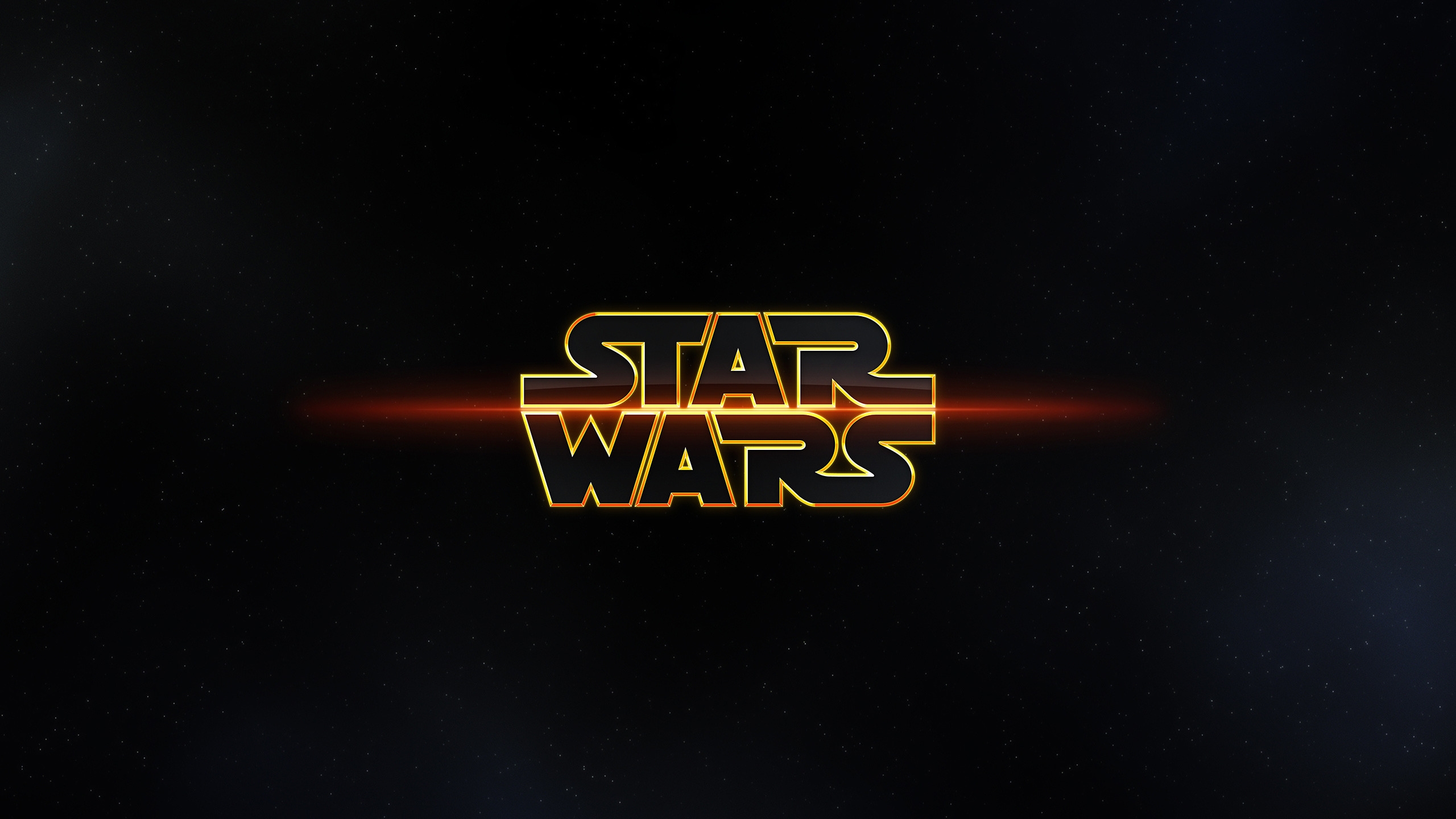 Star Wars Logo for 2560x1440 HDTV resolution