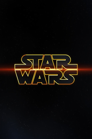Star Wars Logo for 320 x 480 iPhone resolution