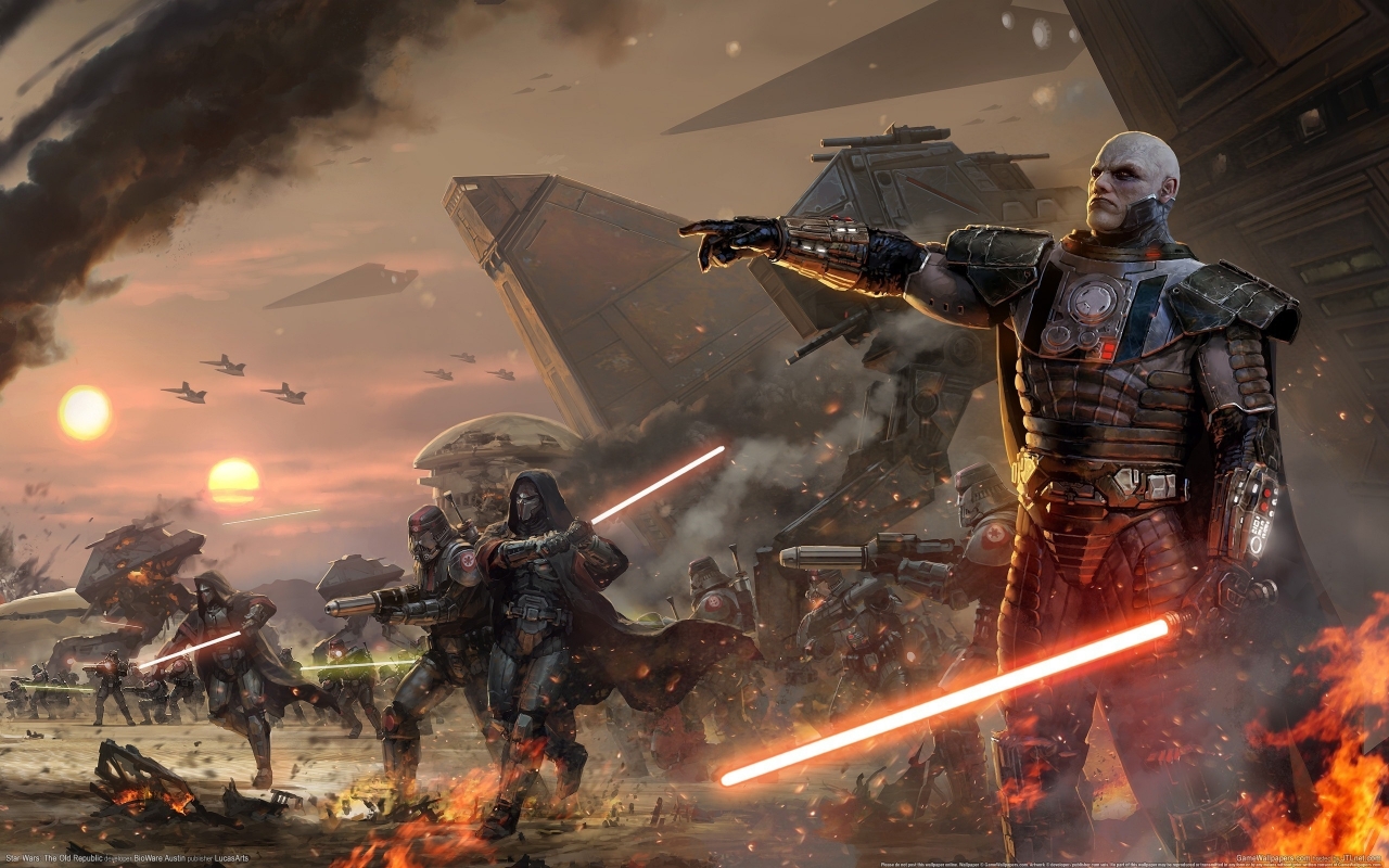 Star Wars Old Republic for 1280 x 800 widescreen resolution
