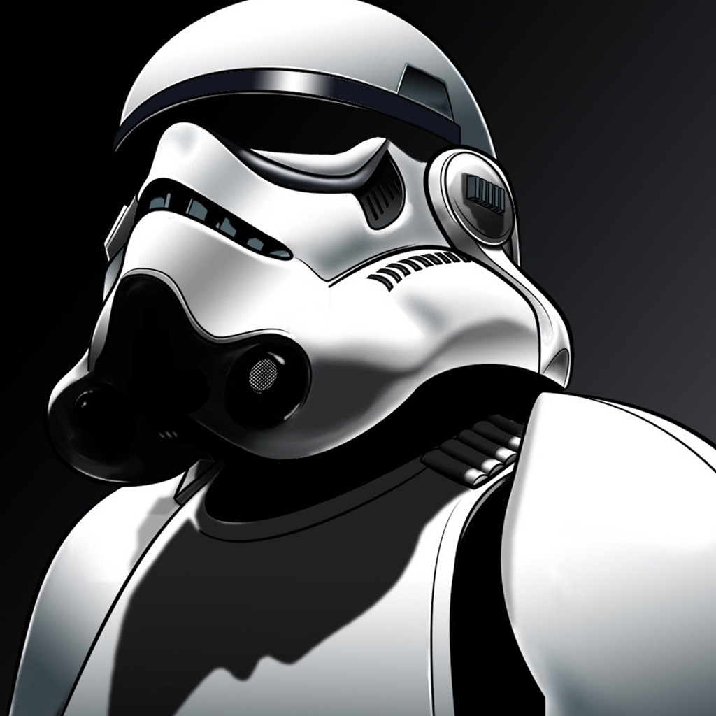 Star Wars Soldier for 1024 x 1024 iPad resolution