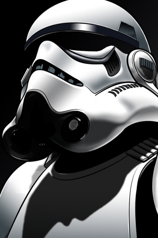 Star Wars Soldier for 320 x 480 iPhone resolution