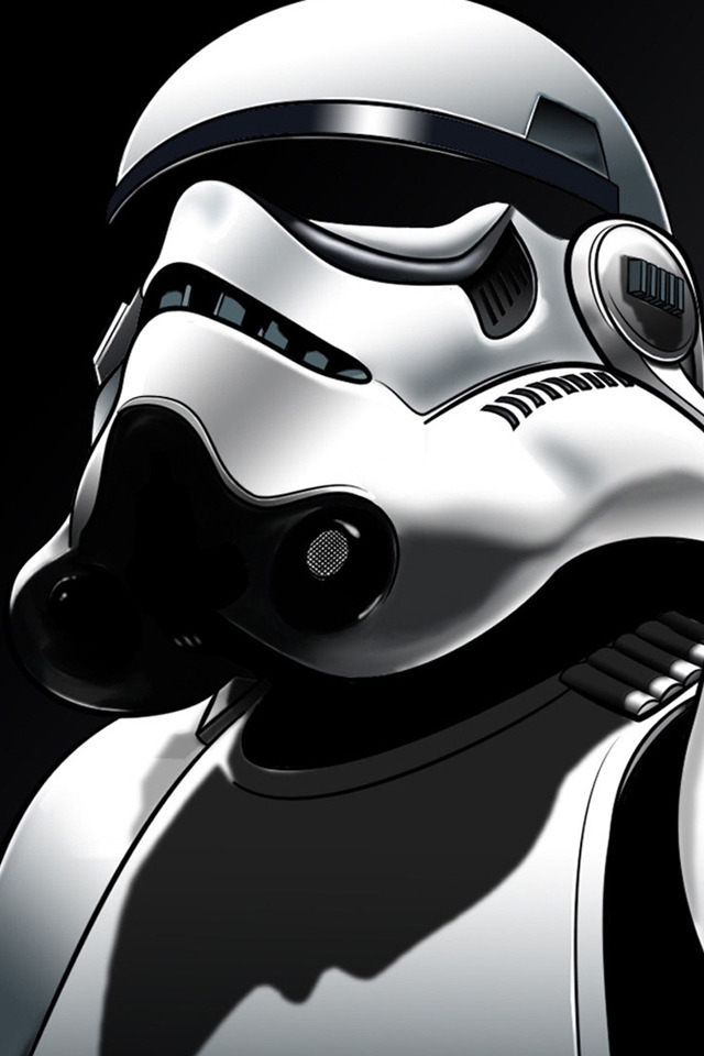 Star Wars Soldier for 640 x 960 iPhone 4 resolution