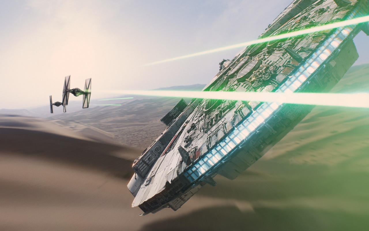Star Wars The Force Awakens for 1280 x 800 widescreen resolution