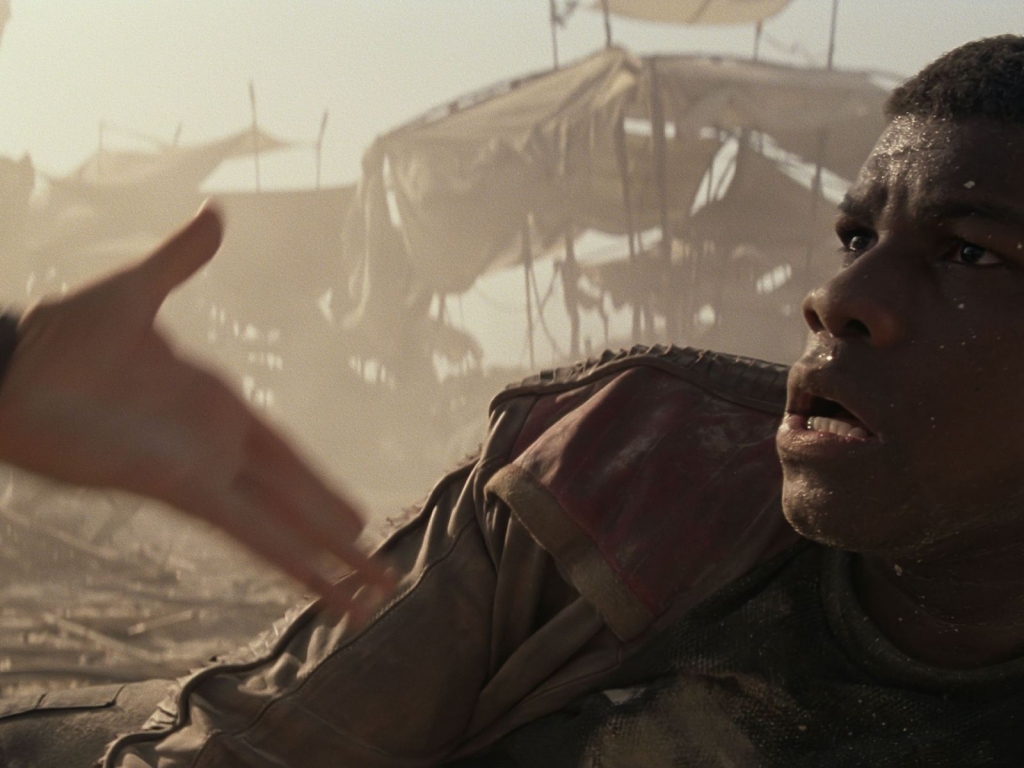 Star Wars The Force Awakens John Boyega for 1024 x 768 resolution