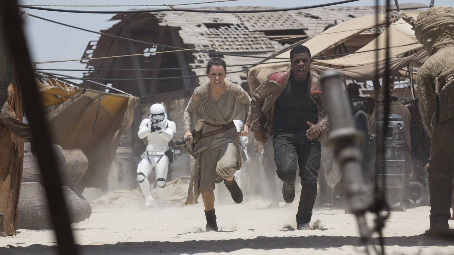 Star Wars The Force Awakens Movie Scene for 1920 x 1080 HDTV 1080p resolution