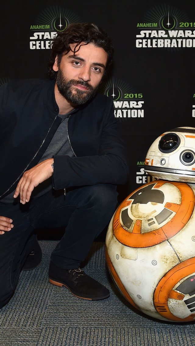 Star Wars The Force Awakens Oscar Isaac for 640 x 1136 iPhone 5 resolution